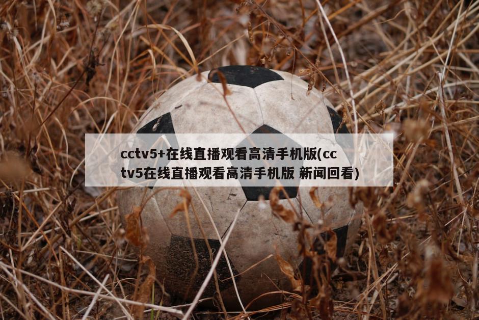 cctv5+在线直播观看高清手机版(cctv5在线直播观看高清手机版 新闻回看)